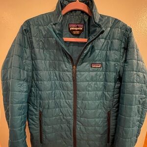 Patagonia Blue Puffer Lightweight Jacket